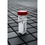 Electroporation Cuvette, 4mm, 800ul Capacity, Red Lid, Round