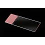 Microscope slide, frosted: one end, 1 side, 90 degree ground edges, 90 degree corners, pink, 72/box, 20 boxes /case