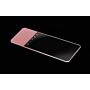 Microscope slide, frosted: one end, 1 side, 45 degree ground edges, clipped corners, pink, 72/box, 20 boxes/case