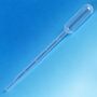 Transfer Pipet, 5.0mL, Large Bulb, Graduated to 1mL, 150mm, 500/Dispenser Box, 10 Boxes/Case