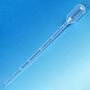 Transfer Pipet, 3.0mL, Small Bulb, Graduated to 1mL, 140mm, 500/Dispenser Box, 10 Boxes/Case