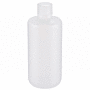 Narrow Mouth Bottle, 500ml (16oz), HDPE, Natural, 48/cs