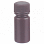 Narrow Mouth Bottle, 4ml (.1oz), HDPE, Amber, 72/cs