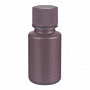 Narrow Mouth Bottle, 30ml (1oz), HDPE, Amber, 72/cs