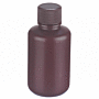 Narrow Mouth Bottle, 125ml (4oz), HDPE, Amber, 72/cs