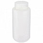 Wide Mouth Bottle, 1000ml (32oz), HDPE, Natural, 48/cs