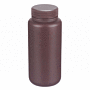 Wide Mouth Bottle, 500ml (16oz), HDPE, Natural, 48/cs