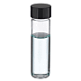 8ml Sample Vial, Clear, PTFE/Rubber Lined Cap, 144/cs