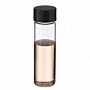 16ml Sample Vial, Clear, PTFE/Rubber Lined Cap, 144/cs