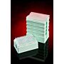 1-250uL EcoPac system 96 position "FX" refillable rack, Natural, Refillable Racks, Non-Sterile, 96/rack, 960/pack, 5 packs/case