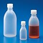 Bottles, narrow neck, round, 50ml, polypropylene bottle, polypropylene cap, 12/case