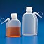 Wash bottle, w/spout, 250ml, low density polyethylene bottle, polypropylene cap, 10/case