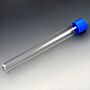Test Tube with Attached Red Screw Cap, 16 x 150mm (20mL), PS, 500/Case