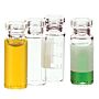 2mL, Clear Glass, National Scientific Silanized, 12x32mm, Flat Base, Target LoVial 11mm Crimp Top Vial, 100/pack