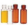 2mL, Amber Glass, National Scientific Silanized, 12x32mm, Flat Base, 8-425 Screw Thread Vial, 100/pack