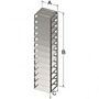 Vertical freezer rack, for plastic storage boxes, 13 place, 1 each