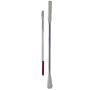 Spatula, flat end one side, spoon other side, 150mm, stainless steel, 1 each