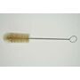 Test Tube Brush, Natural, 1 3/8" x 4" bristles, wire handle, 10 1/2" overall, 12/pack