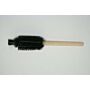 Buret Brush, Nylon, 1" x 4" bristles, for cleaning 75ml & 100ml tubes, 36" overall, 12/pack
