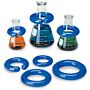 Flask ring, lead, c-shape, for 1000 to 4000ml flasks, 1 each