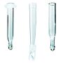 6mm Insert, Top Spring, 225µL, Clear Glass, Conical Base, 500/case