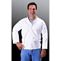 Sunlite Ultra Shirt, Snap Front, Long Sleeves, White, Large, 30/case