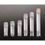 Cryogenic tube, external threads, lip seal, 1.2ml, self-standing, 1,000/case