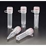 Micrewtube, 1.8ml, conical, non graduated, polypropylene, natural, sterile, 50/pack, 500/case
