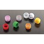 Cap, for Micrewtube, with o-ring seal and without loop, lilac, 1,000/case