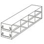 Upright freezer drawer rack, for 3" boxes, 4x3=12 place, 1 each