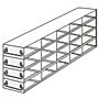 Upright freezer drawer rack, for 2" boxes, 5x4=20 place, 1 each