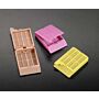Unisette tissue cassette, pink, 500/box, 1500/case