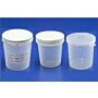 Specimen Container, 4.5oz, PE Screw Cap, Sterile, OR Blister Pack, 100/cs