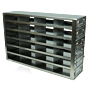 Upright freezer drawer rack, for 2" boxes, 4Ãƒâ€”6=24 place, 1 each