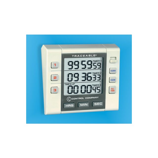 Traceable®Three-Channel Alarm Timer