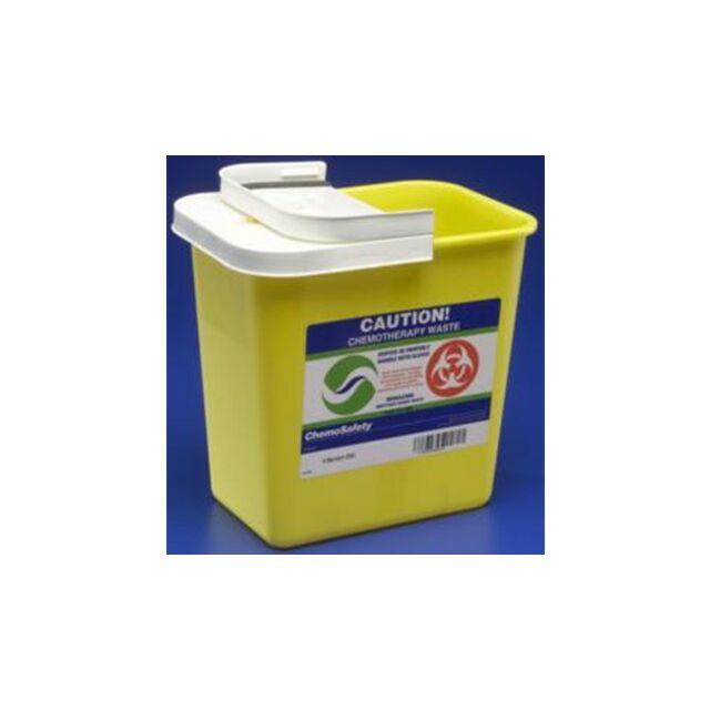 ChemoSafety™ Containers with Hinged Lid