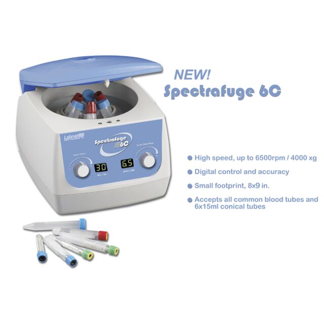 Labnet Spectrafuge™ 6C Compact Research Centrifuge