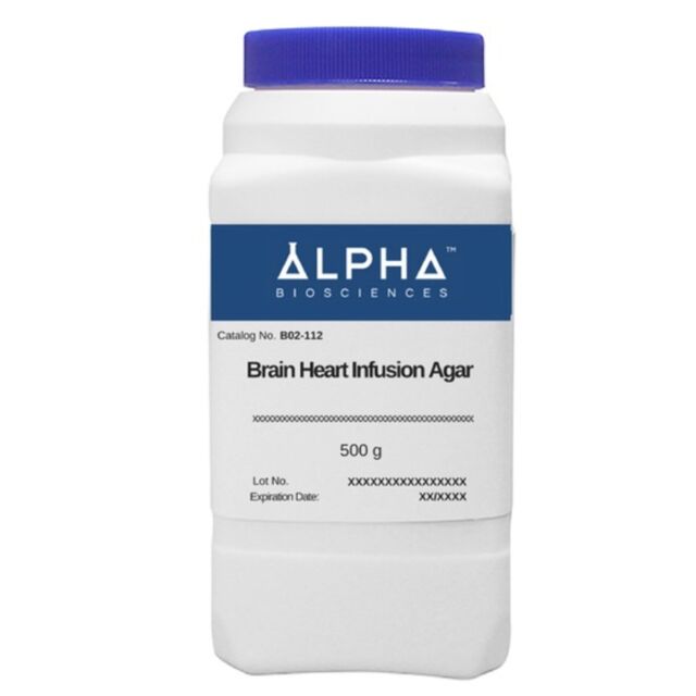 Alpha Biosciences Brain Heart Infusion Agar