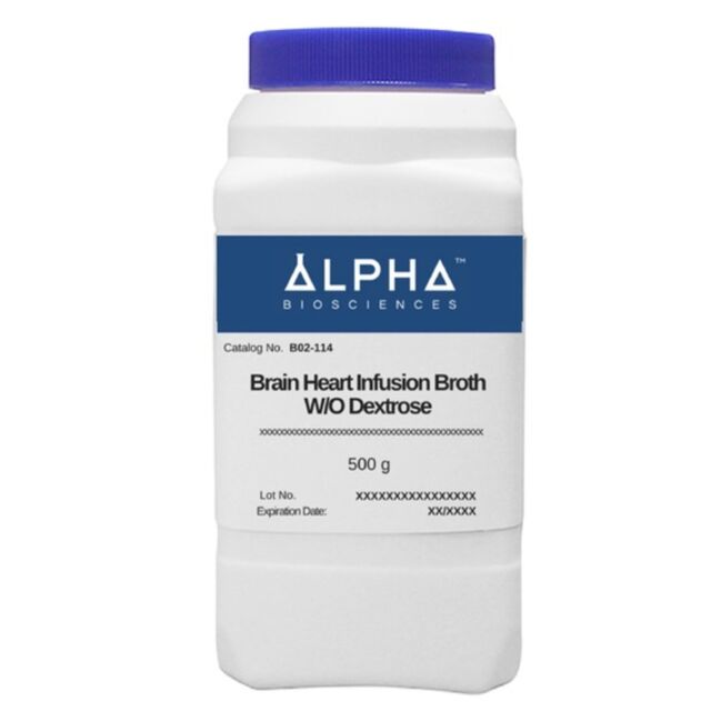 Brain Heart Infusion Broth Without Dextrose