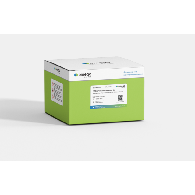  Omega Bio-tek E.Z.N.A.® Plasmid Mini Kit I, (Q-spin)