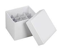 Cardboard Cryogenic Tube Storage Boxes and Partitions