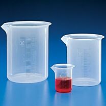 Polypropylene Griffin Beakers with Molded Graduations