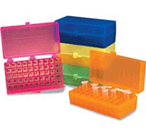 50-Well Microtube Storage Boxes