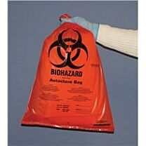 Tufpak Autoclavable Biohazard Bags, Red